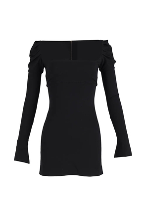 Philosophy Di Lorenzo Serafini puff-shoulder mini dress - Black