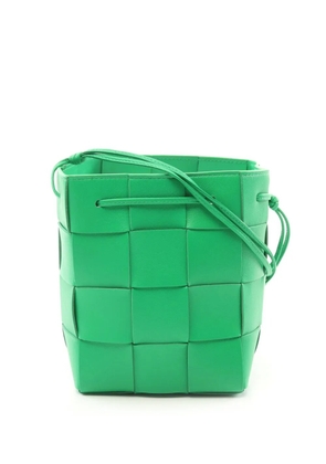 Bottega Veneta Pre-Owned 2020s small Cassette bucket bag - Green