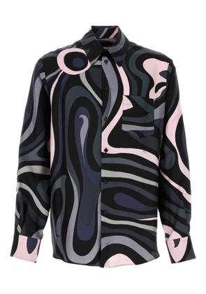 PUCCI printed silk shirt - Black
