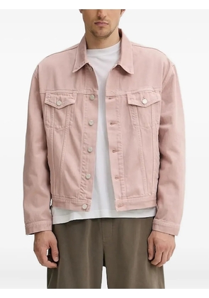 Won Hundred flap-pocket denim jacket - Pink