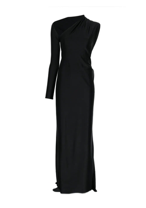 Atu Body Couture one-shoulder cut-out maxi dress - Black