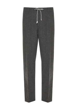 Eleventy drawstring trousers - Grey