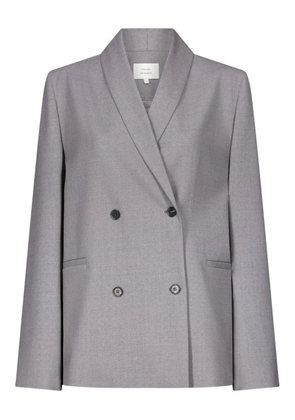 LouLou de Saison Sancia Lds double-breasted blazer - Grey