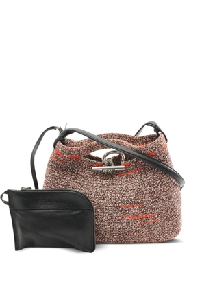 Balenciaga Pre-Owned 2000s Zigzag open-top shoulder bag - Orange