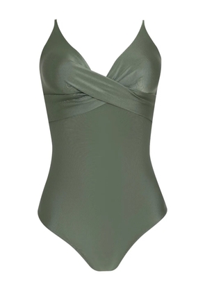Lygia & Nanny V-neck swimsuit - Green