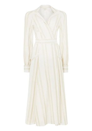 Temperley London Benoto wrap dress - White