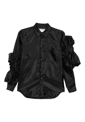 Comme Des Garçons Comme Des Garçons knot-detail shirt - Black