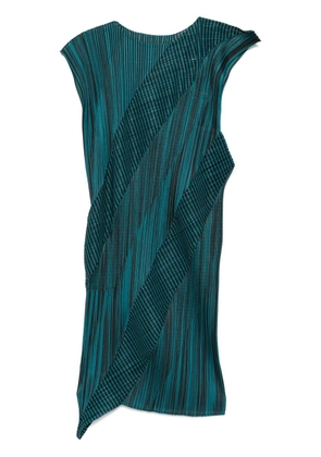 Pleats Please Issey Miyake Cosmic Rays midi dress - Black