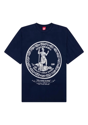 ICECREAM Seal graphic T-shirt - Blue