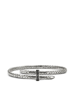 John Hardy sterling silver Spear Flex sapphire bracelet