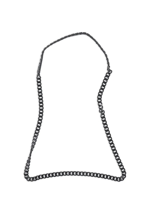 Burberry Pre-Owned curb-chain necklace - Black