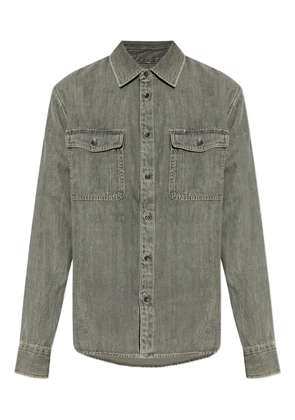 rag & bone patch-pocket shirt - Grey