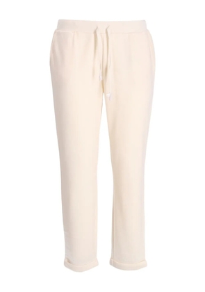 LIU JO drawstring cuffed track pants - Neutrals