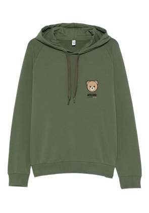 Moschino Teddy Bear-print hoodie - Green