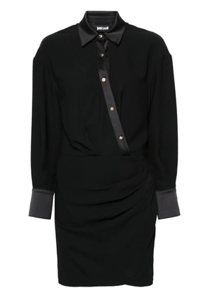 Just Cavalli crepe mini dress - Black