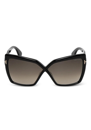 TOM FORD Eyewear geometric-frame sunglasses - Black