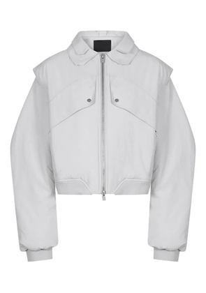 HELIOT EMIL Contrivance bomber jacket - Grey