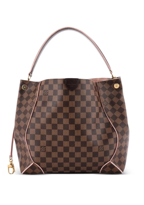 Louis Vuitton Pre-Owned Caissa Damier with Leather hobo bag - Brown