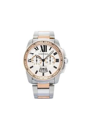 Cartier Calibre de Chronograph 42mm - White