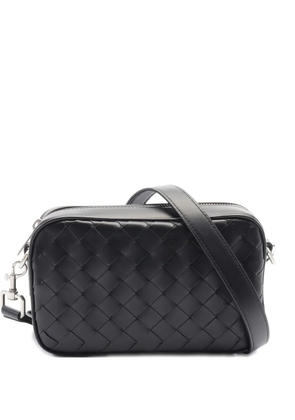 Bottega Veneta Pre-Owned 2020s Intrecciato leather shoulder bag - Black