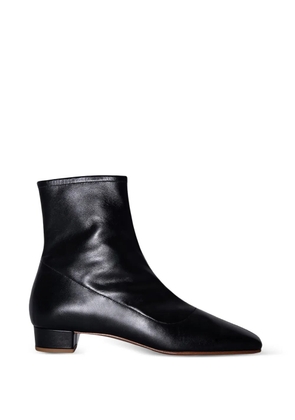 BY FAR Este leather ankle boots - Black