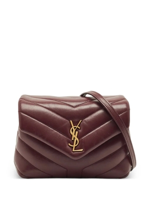 Saint Laurent Pre-Owned 2021 mini Loulou shoulder bag - Red