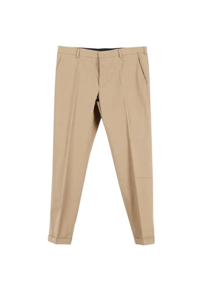 Prada Pre-Owned pressed-crease trousers - Neutrals