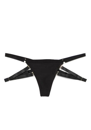 Maison Close Fatale string bikini bottoms - Black
