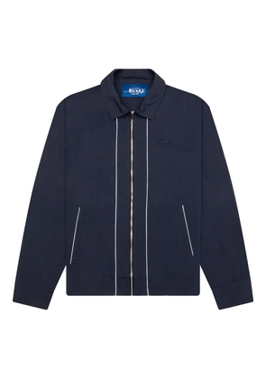 Awake NY logo-embroidered zip-front jacket - Blue