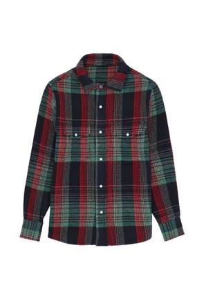 Fortela plaid overshirt - Black