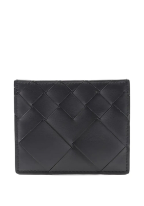 Bottega Veneta Pre-Owned 20s Intrecciato leather card holder - Black