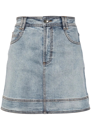 Aje Embrace denim miniskirt - Blue