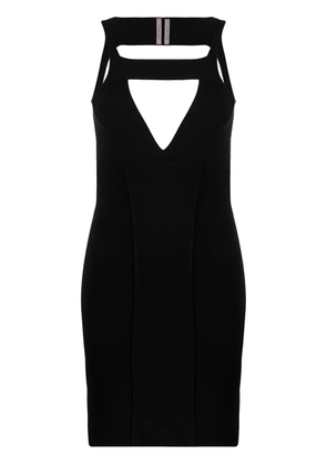 Rick Owens Sling cut-out minidress - Black