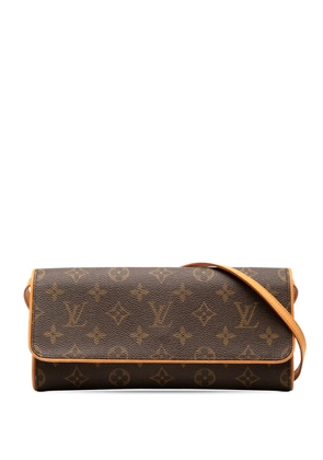Louis Vuitton Pre-Owned 2001 Monogram Pochette Twin GM crossbody bag - Brown