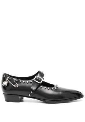 Bally Gerwin studded leather loafers - Black