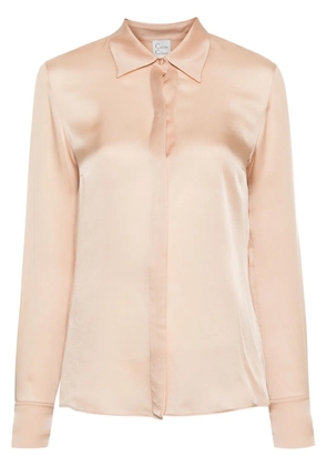 Carine Gilson longsleeved silk shirt - Neutrals