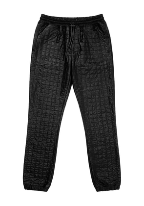 RTA Owen quilted track pants - Black
