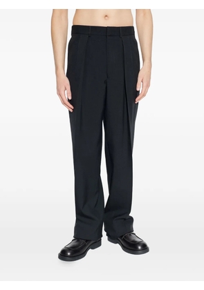 TOM FORD wool pleated tailored trousers - Black