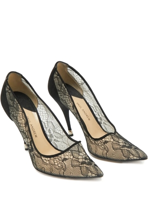 Paul Andrew Sidai lace-detail pumps - Black