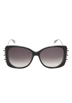 Alexander McQueen oversized-frame sunglasses - Black