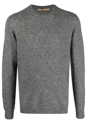Nuur crew-neck long-sleeve jumper - Grey