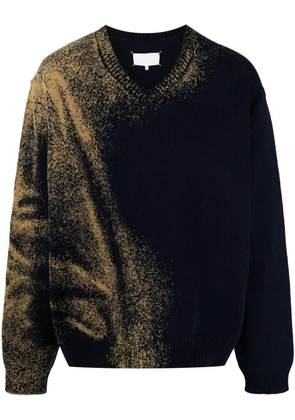 Maison Margiela Sandstorm wool jumper - Blue