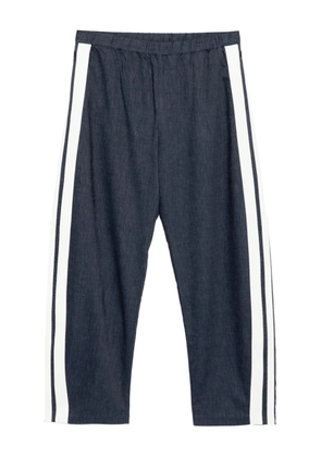 CROQUIS side-stiped trousers - Blue