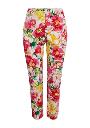 Polo Ralph Lauren Vintage floral-print trousers - Red