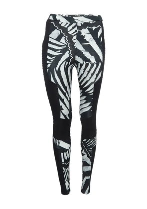 Just Cavalli Vintage zebra-print leggings - Black
