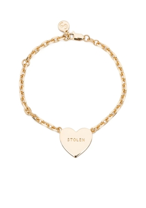 Stolen Girlfriends Club warm welcome heart bracelet - Gold