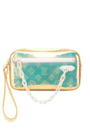 Louis Vuitton Pre-Owned 2019 Monogram Prism Pochette Volga clutch bag - White