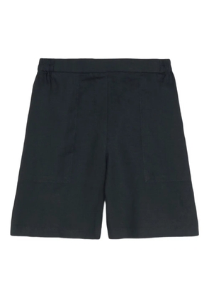 Marc O'Polo elasticated-waist tailored shorts - Blue