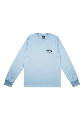 Stüssy New York long sleeves T-shirt - Blue