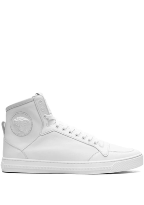 Versace high-top leather 'White' sneakers